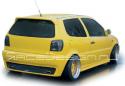 Achterbumper met diffusor voor de VW Polo 6N