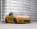 Zijlijsten voor de Opel Tigra.