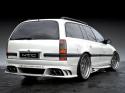 Achterbumper ''Exclusiv-Line'' voor de Opel Omega B Station