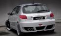 Achterbumper ''Plus-Sport'' voor de Peugeot 206