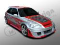 Voorbumper ''Eagle R1'' voor de Honda Civic Coupe