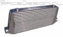 Intercooler 60x30CM intake 76mm gepolijst RVS.