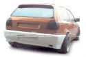 Achterbumper met uitsparing voor de VW Golf 3