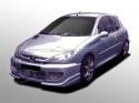 Voorbumper ''Enigma'' voor de Peugeot 206