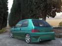Achterbumper ''Fat'' voor de Peugeot 106