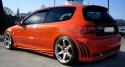 Zijlijsten ''Xtreme'' voor de Honda Civic HB