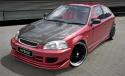 Voorbumper ''ED-Design'' voor de Honda Civic